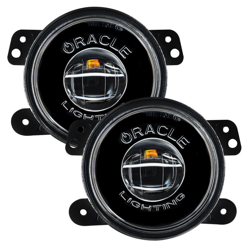 Oracle | High Performance Fog Lights, No Halo - Gladiator / Wrangler (4xe) / Wrangler (JK) / Wrangler (JL) 2007-2024