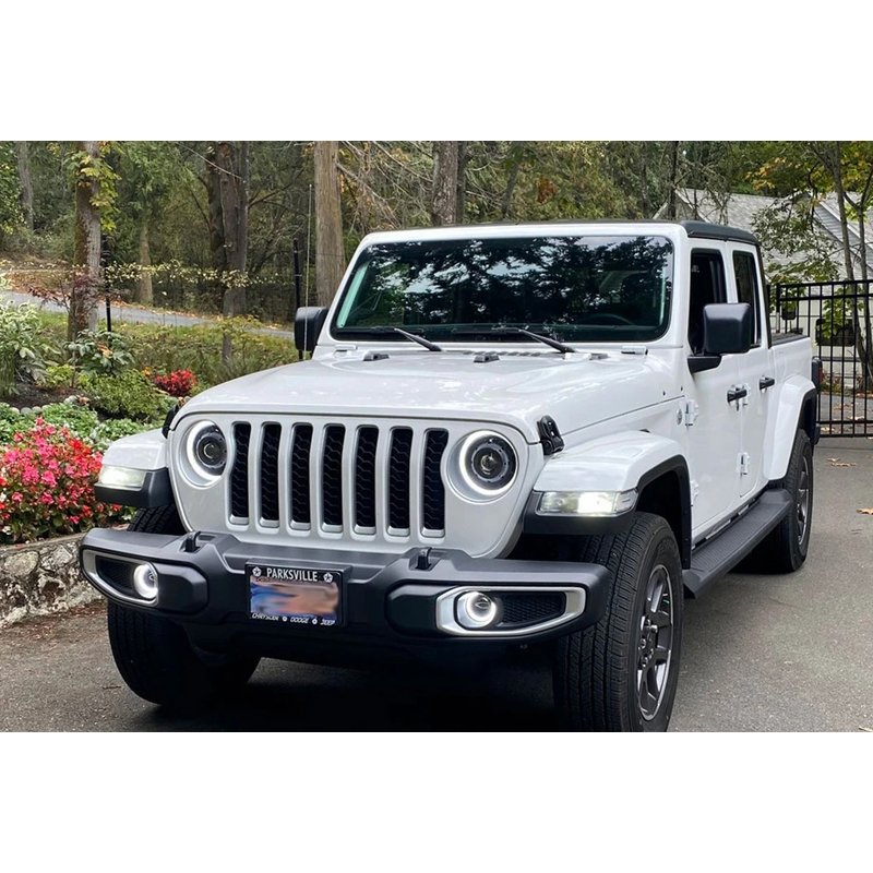 Oracle | Jeep Wrangler JL/Gladiator JT Sport High Performance 20W LED Fog Lights - Gladiator / Wrangler (JL) 2018-2024