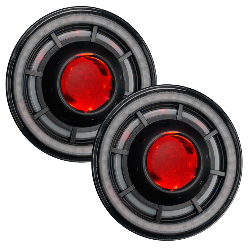 Oracle | ORACLE OculusTM 7in ColorSHIFT Bi-LED Projector Headlights for Jeep Wrangler JK - Wrangler (JK) 3.6L / 3.8L 2007-2018
