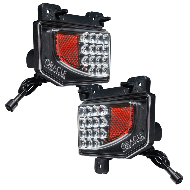 Oracle | ORACLE Lighting Rear Bumper LED Reverse Lights for Jeep Gladiator JT - Gladiator 3.0L / 3.6L 2020-2024