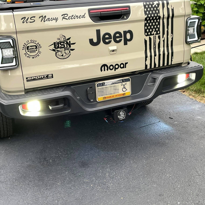 Oracle | ORACLE Lighting Rear Bumper LED Reverse Lights for Jeep Gladiator JT - Gladiator 3.0L / 3.6L 2020-2024