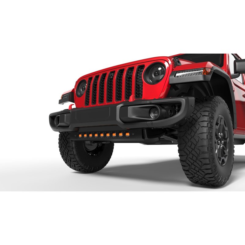 Oracle | Skid Plate w/ Integrated LEDs for Jeep Wrangler JL and Gladiator JT - Gladiator / Wrangler (4xe) / Wrangler (JL) 2018-2