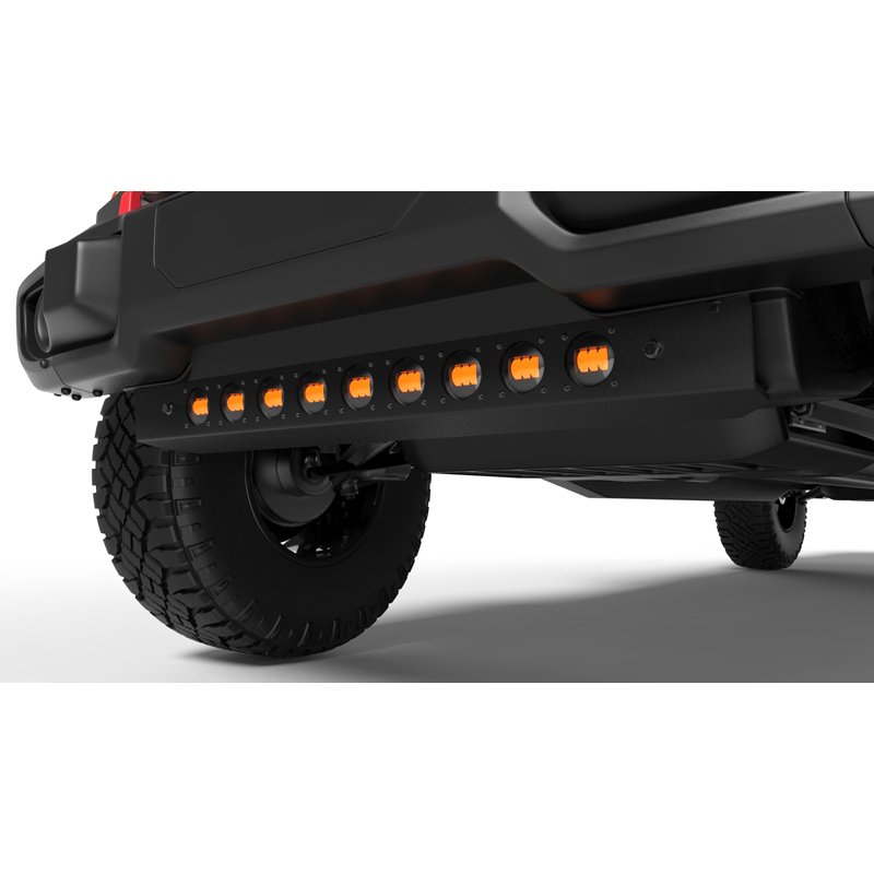 Oracle | Skid Plate w/ Integrated LEDs for Jeep Wrangler JL and Gladiator JT - Gladiator / Wrangler (4xe) / Wrangler (JL) 2018-2