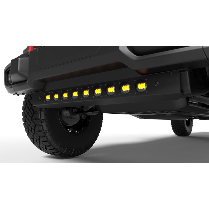 Oracle | Skid Plate w/ Integrated LED Emitters - Yellow Lens - Gladiator / Wrangler (4xe) / Wrangler (JL) 2018-2024
