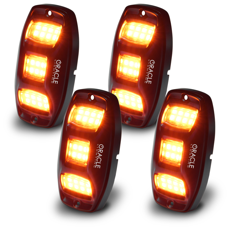 Oracle | ORACLE Lighting ColorSHIFT RGB+W Underbody Wheel Well Rock Light Kit (4 PCS)