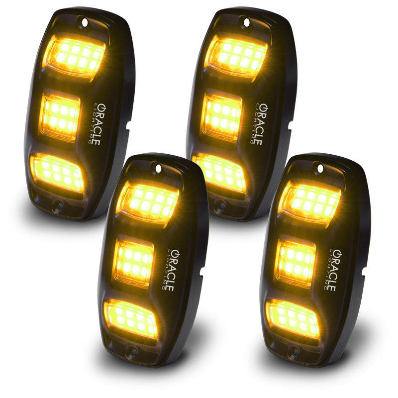 Oracle | ORACLE Lighting ColorSHIFT RGB+W Underbody Wheel Well Rock Light Kit (4 PCS)