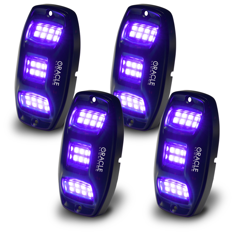 Oracle | ORACLE Lighting ColorSHIFT RGB+W Underbody Wheel Well Rock Light Kit (4 PCS)