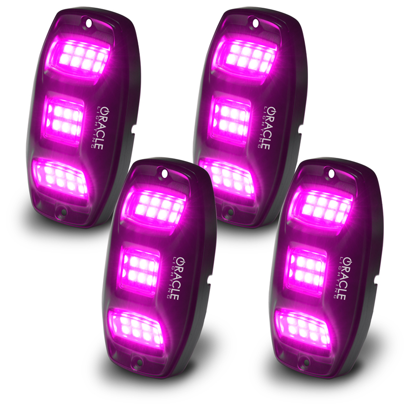 Oracle | ORACLE Lighting ColorSHIFT RGB+W Underbody Wheel Well Rock Light Kit (4 PCS)