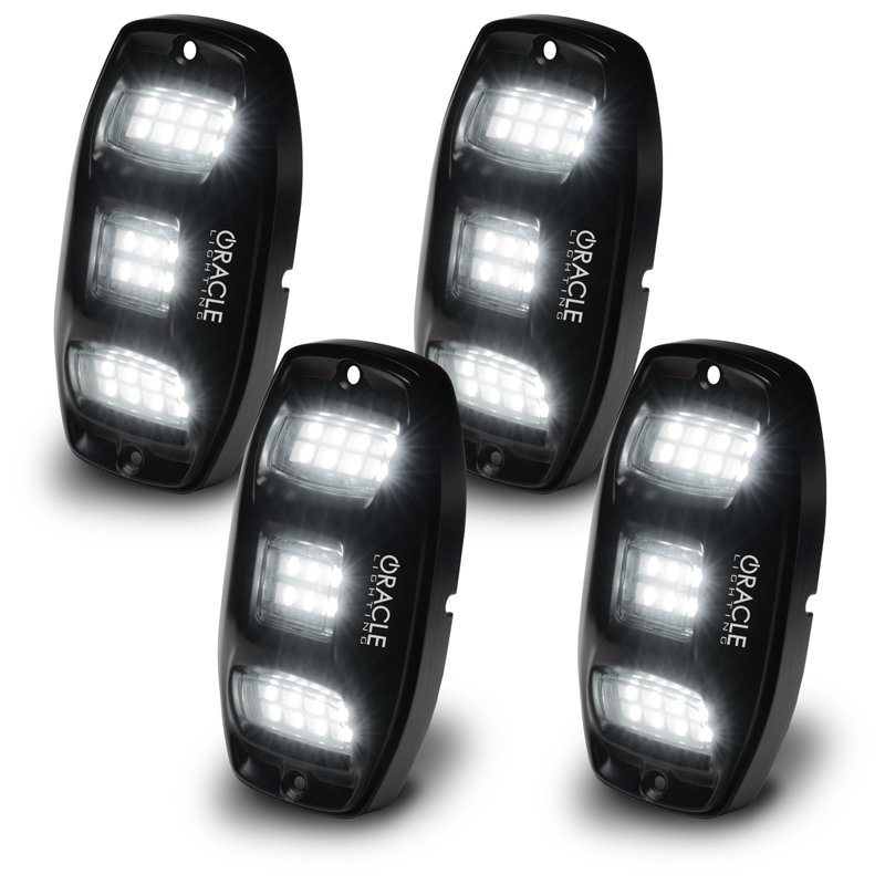Oracle | ORACLE Lighting ColorSHIFT RGB+W Underbody Wheel Well Rock Light Kit (4 PCS)