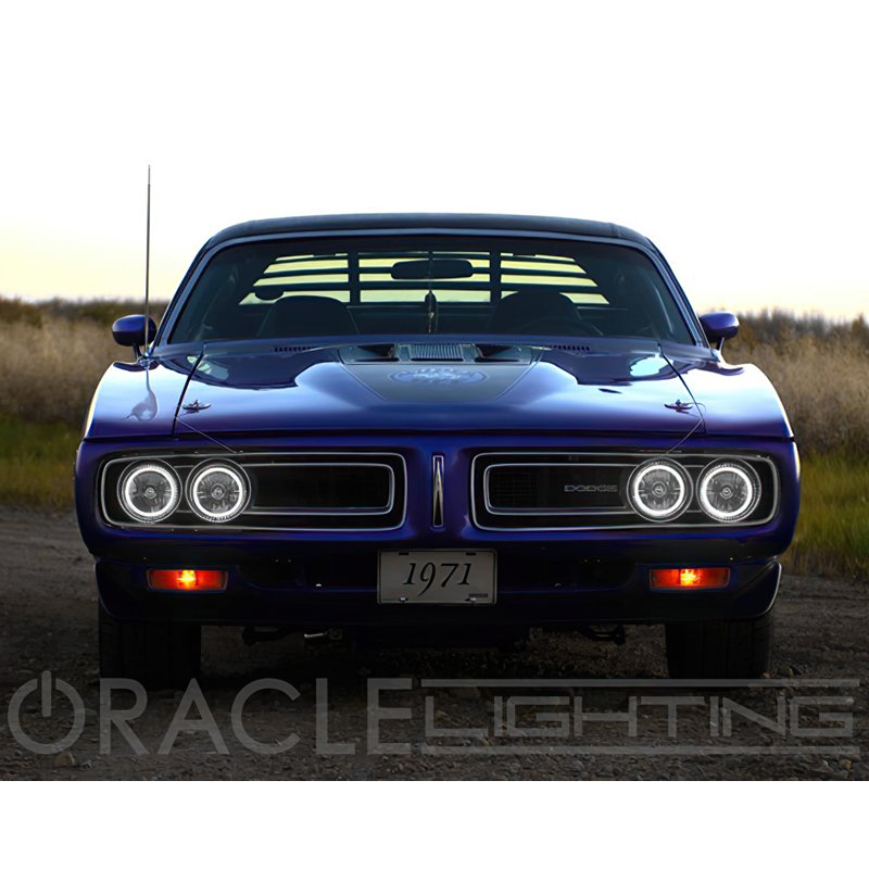 Oracle | Pre-Installed Lights 5.75 in. Sealed Beam, ColorSHIFT