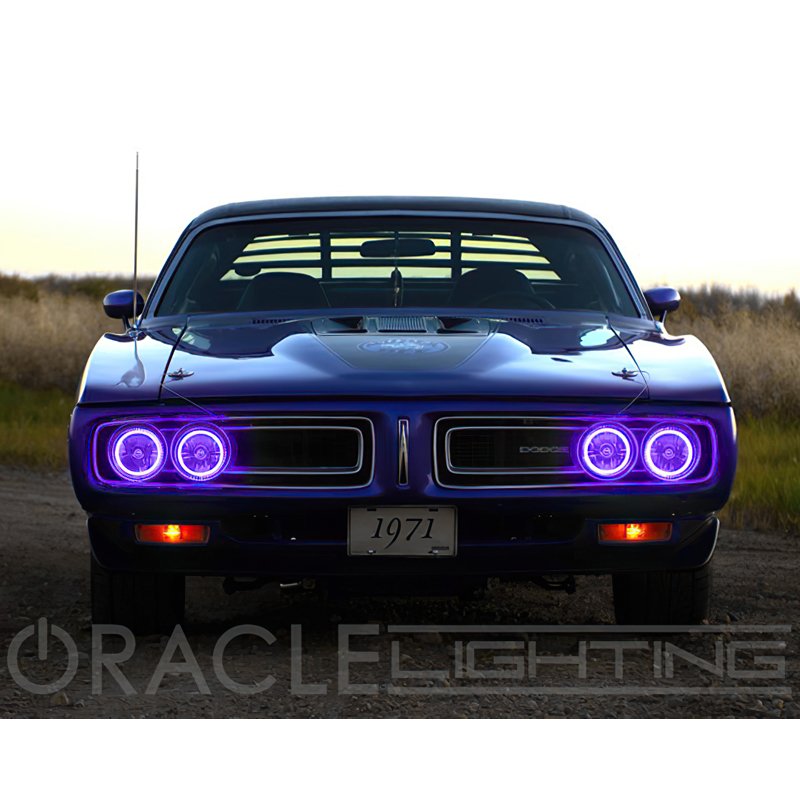 Oracle | Pre-Installed Lights 5.75 in. Sealed Beam, ColorSHIFT
