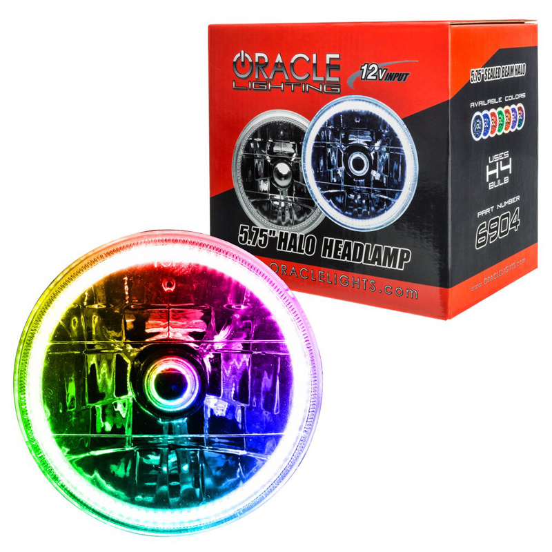 Oracle | Pre-Installed Lights 5.75 in. Sealed Beam, ColorSHIFT
