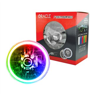 Oracle | Pre-Installed Lights 7 in. Sealed Beam, ColorSHIFT