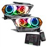 Oracle | SMD Pre-Assembled Headlights, Halogen, Chrome Bezel, ColorSHIFT 2.0 - Durango 3.6L / 5.7L 2011-2013