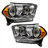 Oracle | SMD Pre-Assembled Headlights, Halogen, Chrome Bezel, ColorSHIFT 2.0 - Durango 3.6L / 5.7L 2011-2013