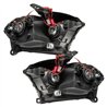 Oracle | SMD Pre-Assembled Headlights, Halogen, Chrome Bezel, ColorSHIFT 2.0 - Durango 3.6L / 5.7L 2011-2013