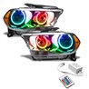 Oracle | SMD Pre-Assembled Headlights, Halogen, Chrome Bezel, ColorSHIFT - Simple - Durango 3.6L / 5.7L 2011-2013