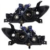 Oracle | SMD Pre-Assembled Headlights, Halogen Style, White - 3 2.0L / 2.3L 2004-2009