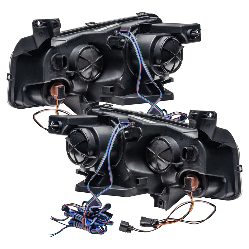 Oracle | SMD Pre-Assembled Headlights, HID, ColorSHIFT - No Controller - Charger 2008-2010