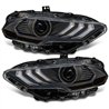 Oracle | 2018-2023 Ford Mustang Black Series Dynamic ColorSHIFT LED Headlights - Mustang 2.3T / 5.0L / 5.2L 2018-2023