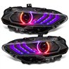 Oracle | 2018-2023 Ford Mustang Black Series Dynamic ColorSHIFT LED Headlights - Mustang 2.3T / 5.0L / 5.2L 2018-2023