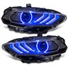 Oracle | 2018-2023 Ford Mustang Black Series Dynamic ColorSHIFT LED Headlights - Mustang 2.3T / 5.0L / 5.2L 2018-2023