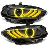 Oracle | 2018-2023 Ford Mustang Black Series Dynamic ColorSHIFT LED Headlights - Mustang 2.3T / 5.0L / 5.2L 2018-2023