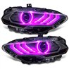 Oracle | 2018-2023 Ford Mustang Black Series Dynamic ColorSHIFT LED Headlights - Mustang 2.3T / 5.0L / 5.2L 2018-2023