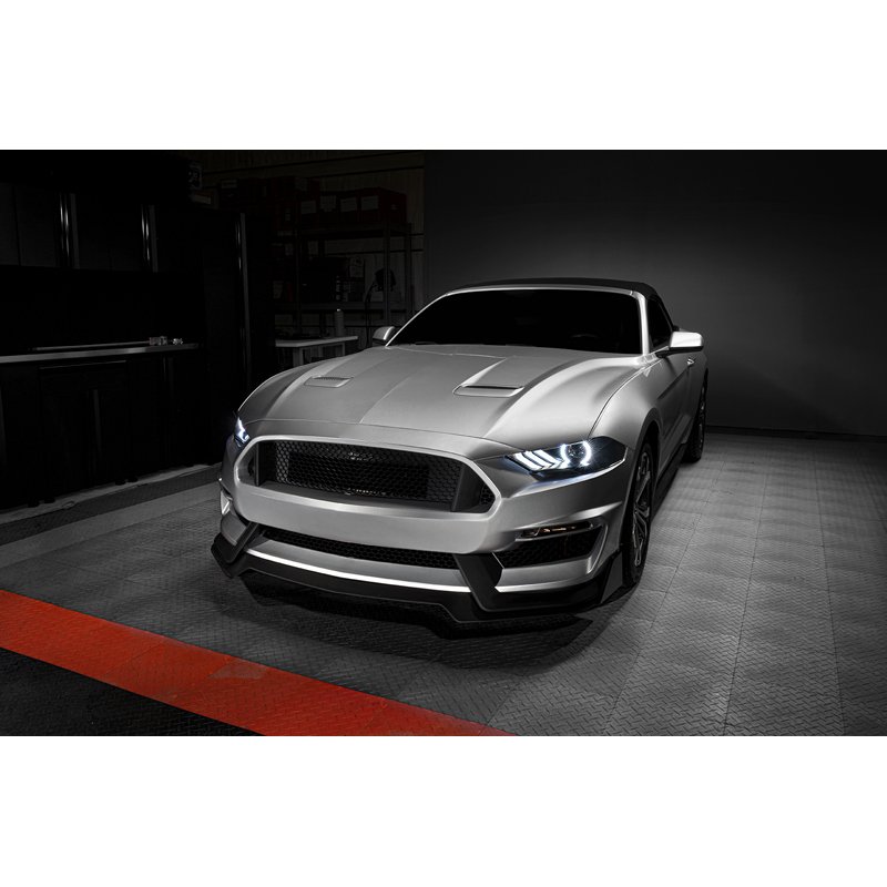 Oracle | 2018-2023 Ford Mustang Black Series Dynamic ColorSHIFT LED Headlights - Mustang 2.3T / 5.0L / 5.2L 2018-2023