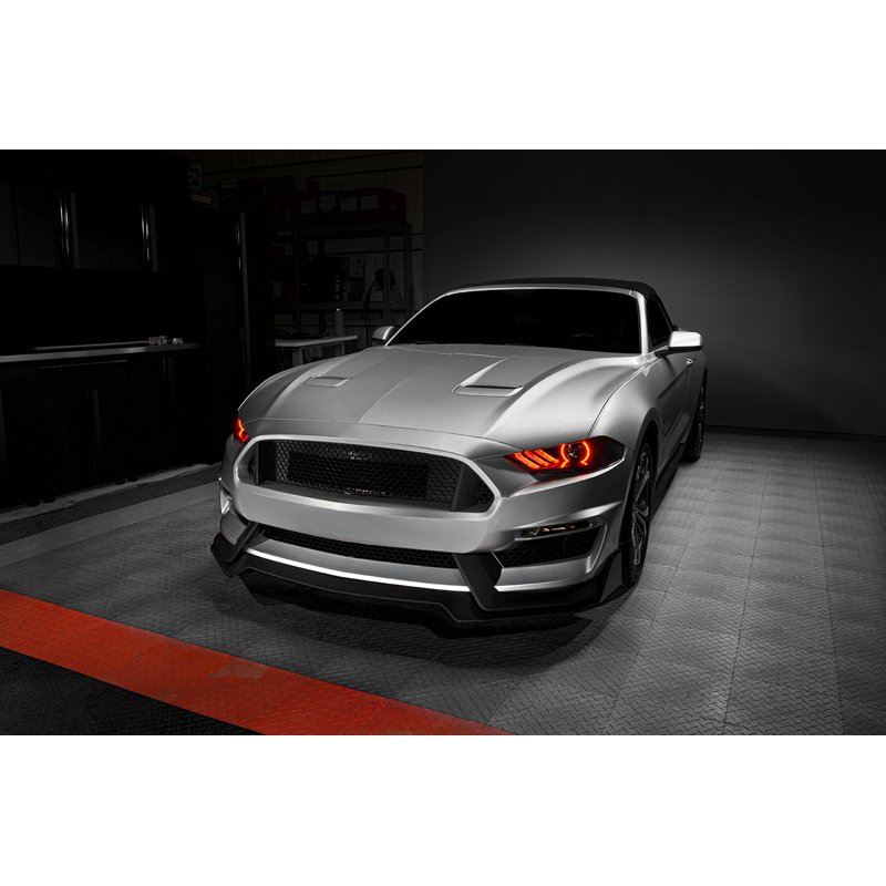 Oracle | 2018-2023 Ford Mustang Black Series Dynamic ColorSHIFT LED Headlights - Mustang 2.3T / 5.0L / 5.2L 2018-2023