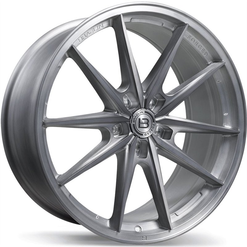 Braelin | BRF1 20x10.5 ET35 - Brushed Matte Carbon Grey
