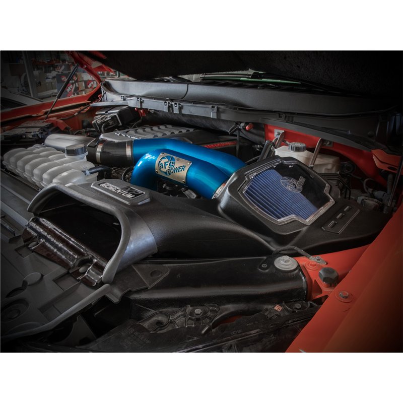 aFe Power | Momentum XP Cold Air Intake System w/Pro 5R Filter Blue - Expedition / F-150 / Navigator 3.5T 2021-2025