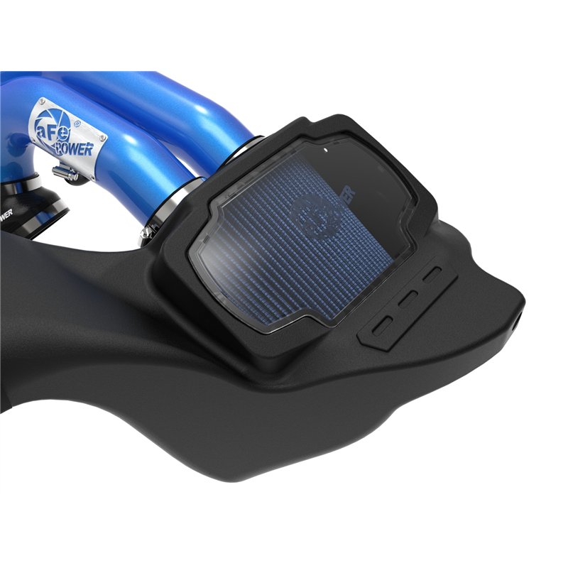 aFe Power | Momentum XP Cold Air Intake System w/Pro 5R Filter Blue - Expedition / F-150 / Navigator 3.5T 2021-2025