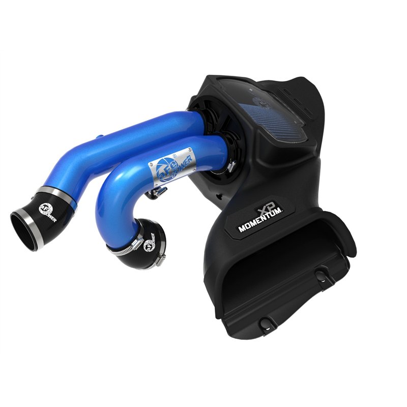 aFe Power | Momentum XP Cold Air Intake System w/Pro 5R Filter Blue - Expedition / F-150 / Navigator 3.5T 2021-2025