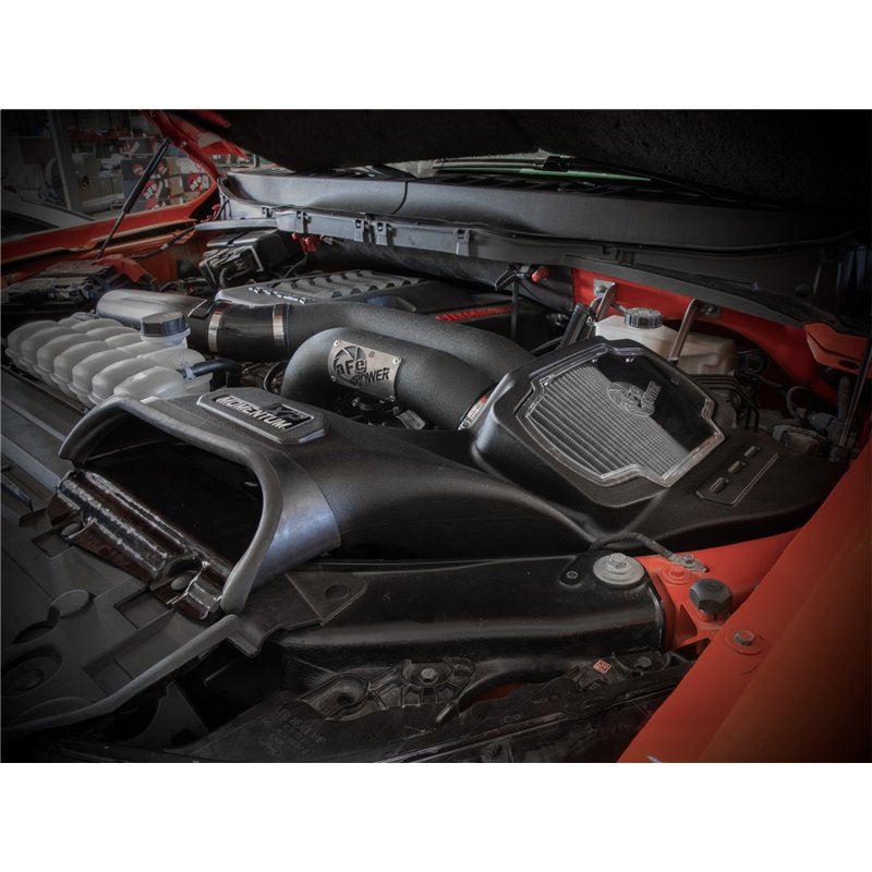 aFe Power | Momentum XP Cold Air Intake System w/Pro DRY S Filter Black - Expedition / F-150 / Navigator 3.5T 2021-2025