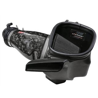 aFe Power | Track Series Stage-2 Carbon Fiber Intake System w/Black Pro 5R Filter - Durango / SRT Hellcat / Grand Cherokee Track
