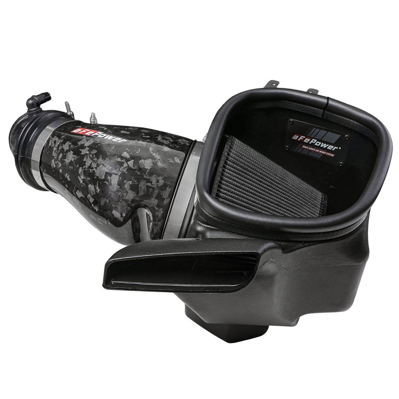 aFe Power | Track Series Stage-2 Carbon Fiber Intake System w/Black Pro 5R Filter - Durango / SRT Hellcat / Grand Cherokee Track