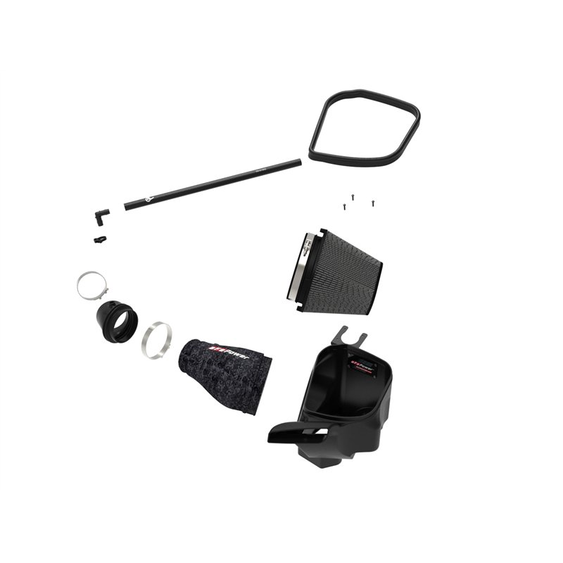 aFe Power | Track Series Stage-2 Carbon Fiber Intake System w/Black Pro 5R Filter - Durango / SRT Hellcat / Grand Cherokee Track