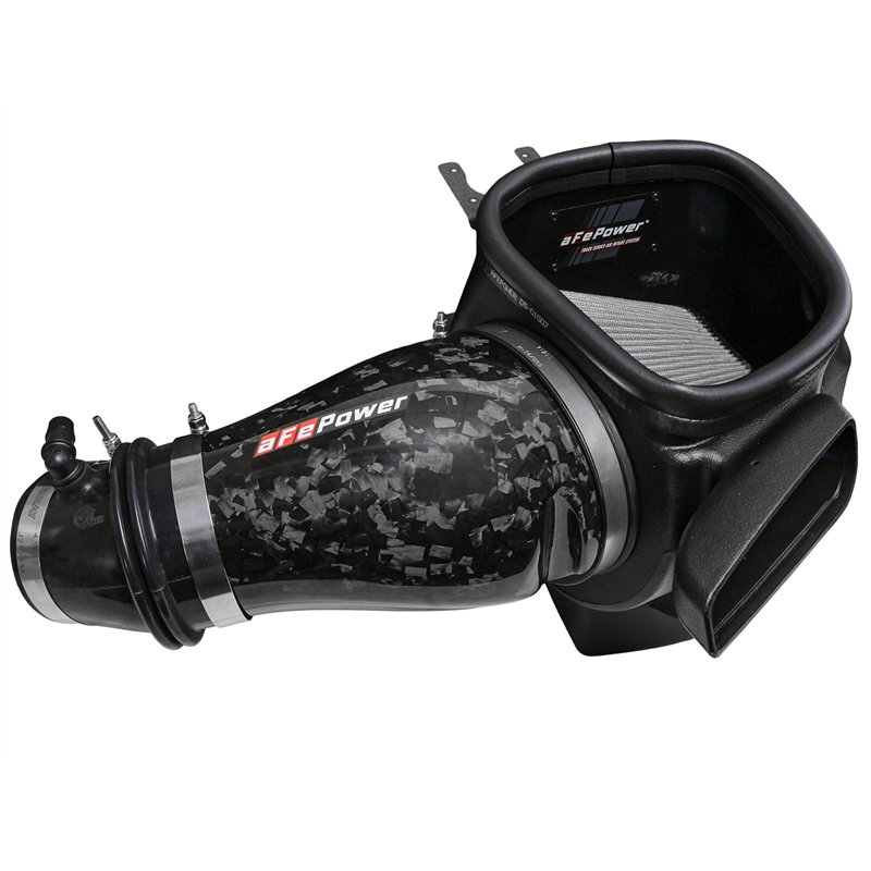 aFe Power | Track Series Stage-2 Carbon Fiber Intake System w/Pro DRY S Filter - Durango / SRT Hellcat / Grand Cherokee Trackhaw