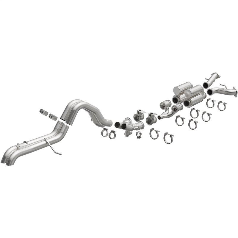 Magnaflow | Overland Series Stainless Cat-Back System - Bronco 3.0T 2022-2025