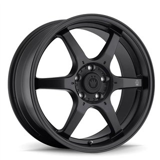 Konig | BACKBONE 15X6.5 ET38 - Black/Machine Spoke