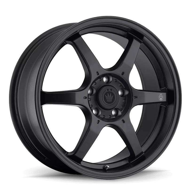 Konig | BACKBONE 15X6.5 ET38 - Black/Machine Spoke