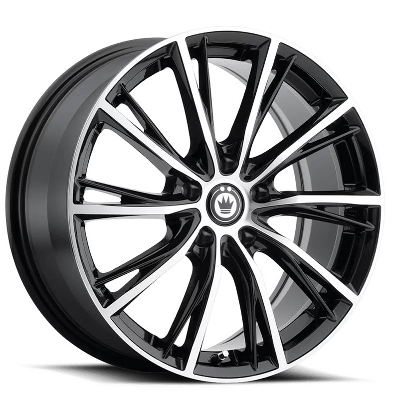 Konig | IMPRESSION 17X7.5 ET40 - Gloss Black W/ Machined Face