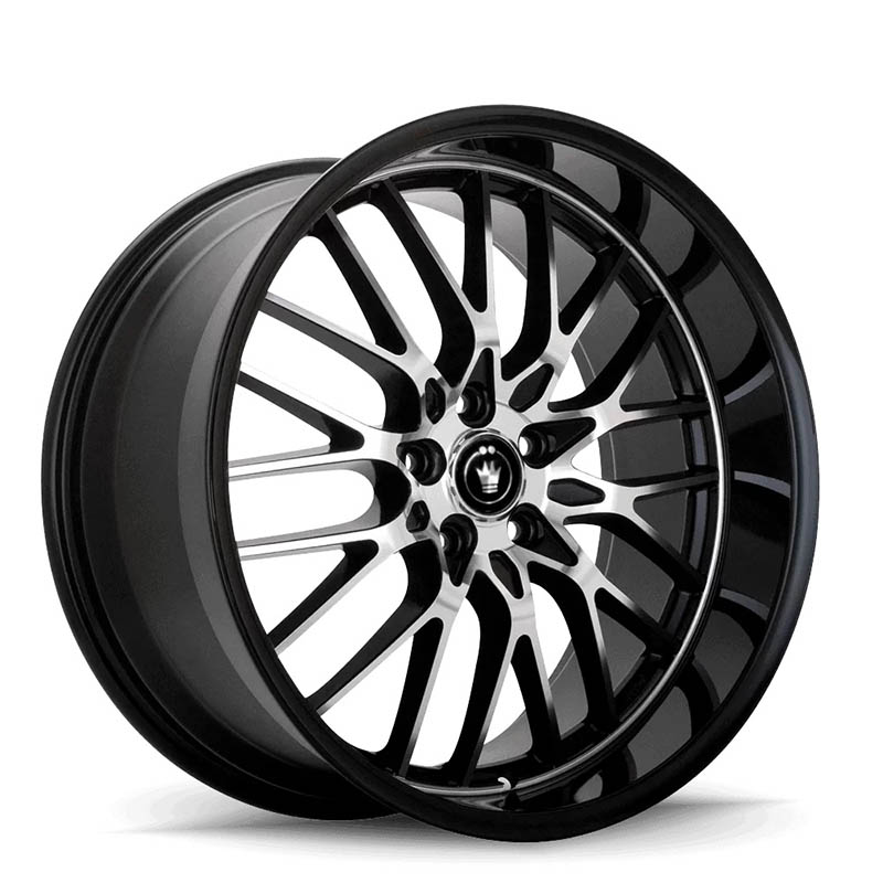 Konig | LACE 17X8.0 ET35 - Face Cut Black