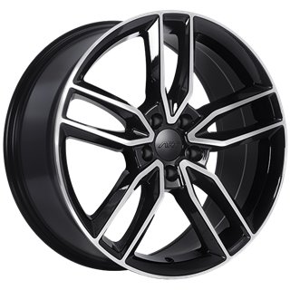 ART Replica | REPLICA 177 18x8.0 ET35 - Gloss Black - Machined Face