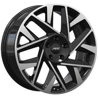 ART Replica | REPLICA 311 18x7.5 ET45 - Gloss Black - Machined Face