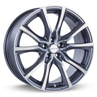 RTX | Contour 16x7.0 ET40 - Gunmetal Machined