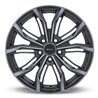 RTX | Black Widow 18x8.0 ET42 - Black Machined Grey