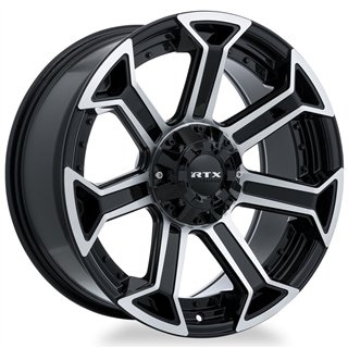 RTX | Peak 20x9.0 ET0 - Gloss Black Machined