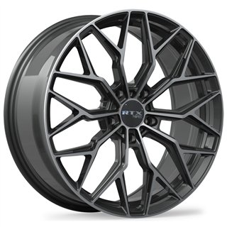 RTX | RS02 20x8.5 ET38 - Gloss Black Machined